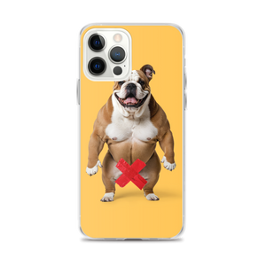 Bulldog X-Tape Yellow iPhone Case