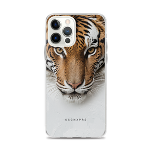 Silent Tiger Head iPhone Case