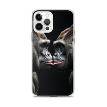 Gorilla Kissing iPhone Case