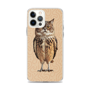 Cat Owl iPhone Case