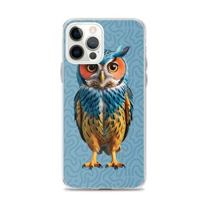 Blue Owl iPhone Case