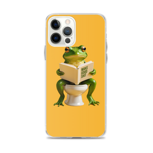 Frog Poop iPhone Case