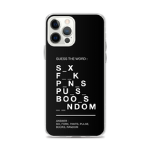 Guess The Word (Funny) iPhone Case