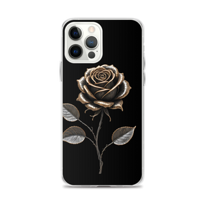 Rose Copper Art iPhone Case