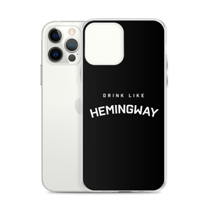 Drink Like Hemingway Clear Case for iPhone®