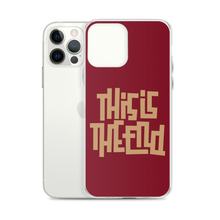 THIS IS THE END? Burgundy iPhone Phone Case