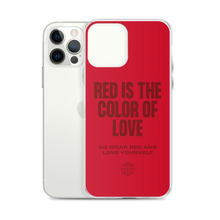 Red is the color of love iPhone® Phone Case