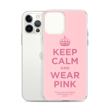 Keep Calm and Wear Pink iPhone® Phone Case