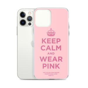 Keep Calm and Wear Pink iPhone® Phone Case