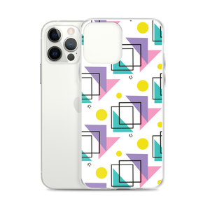 Memphis Colorful Pattern 02 iPhone® Phone Case