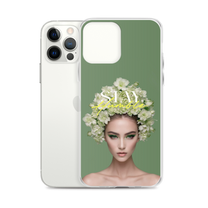 Stay Humble Female Flower Art iPhone® Phone Case