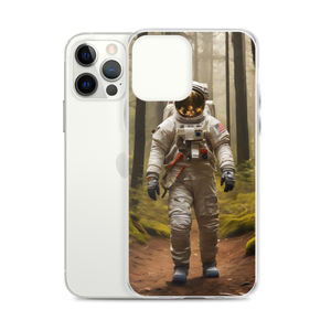 Astronout in the Forest iPhone Case