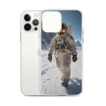 Astronaut Snow iPhone Case