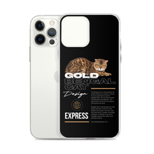 Gold Bengal Cat iPhone Case