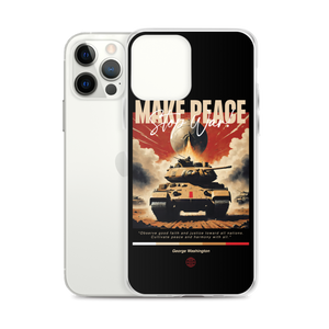 Make Peace Stop War Tank iPhone Case