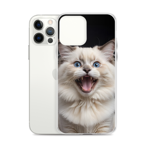 Angry Ragdoll Kitten iPhone Case