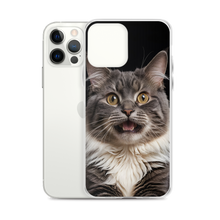 Shocked Cat Face iPhone Case