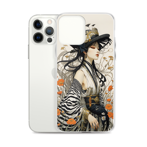 Mrs. Flora and Fauna iPhone Case