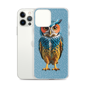 Blue Owl iPhone Case