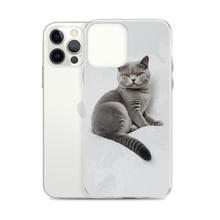 Relaxing British Shorthair Cat iPhone Case