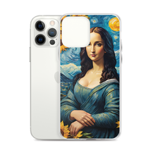 Monalisa Painting in Van Gogh Style iPhone Case