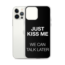 Just Kiss Me (Funny) iPhone Case