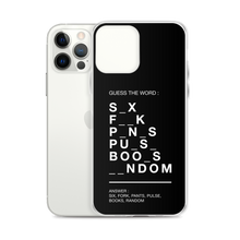 Guess The Word (Funny) iPhone Case