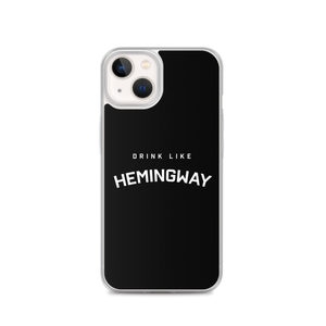 Drink Like Hemingway Clear Case for iPhone®