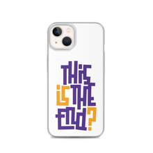 IS/THIS IS THE END? Purple Yellow iPhone Phone Case