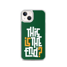 IS/THIS IS THE END? Forest Green iPhone Phone Case