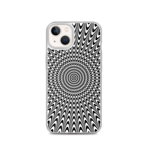 Vertigo Optical Illusion Background iPhone® Phone Case