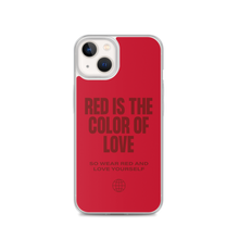 Red is the color of love iPhone® Phone Case