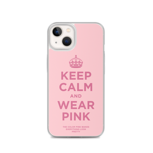 Keep Calm and Wear Pink iPhone® Phone Case