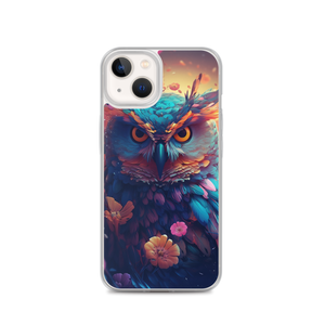 Colorful Owl Art iPhone® Phone Case