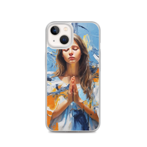 Pray & Forgive Oil Painting iPhone® Phone Case