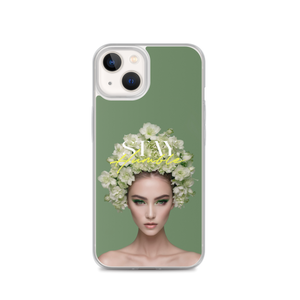 Stay Humble Female Flower Art iPhone® Phone Case