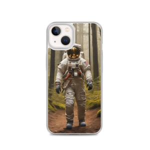 Astronout in the Forest iPhone Case