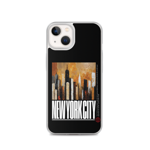 NYC Landscape Painting iPhone Case