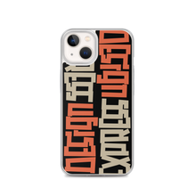 Design Express Typography iPhone Case