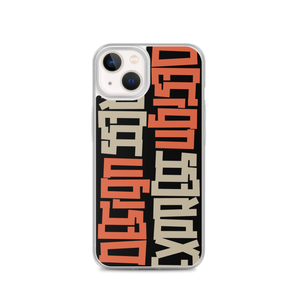 Design Express Typography iPhone Case