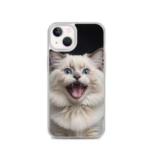 Angry Ragdoll Kitten iPhone Case