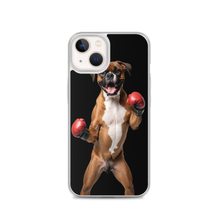 Boxer Boxing Black iPhone Case