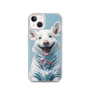 Cute Dog Be Yourself iPhone Case