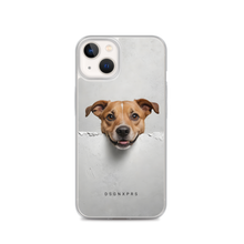 Smile Dog Peep iPhone Case