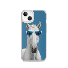 Cool Blue Horse iPhone Case