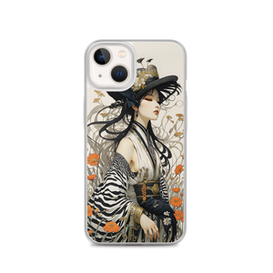 Mrs. Flora and Fauna iPhone Case