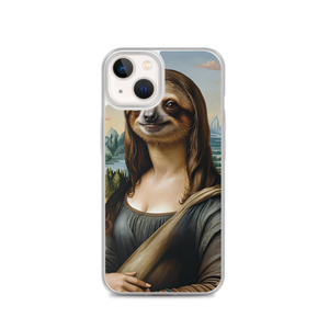 Monalisloth iPhone Case