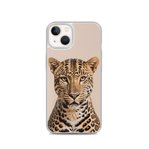 Leopard Potrait iPhone Case