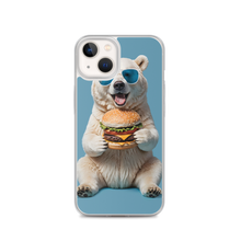 Polar Bear and Burger iPhone Case