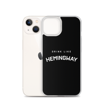 Drink Like Hemingway Clear Case for iPhone®